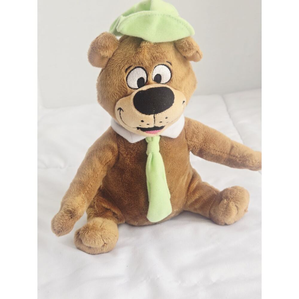 Yogi Bear Plush Stuffed Animal Toy Mini Figure Hanna Barbera Cartoon, NEW